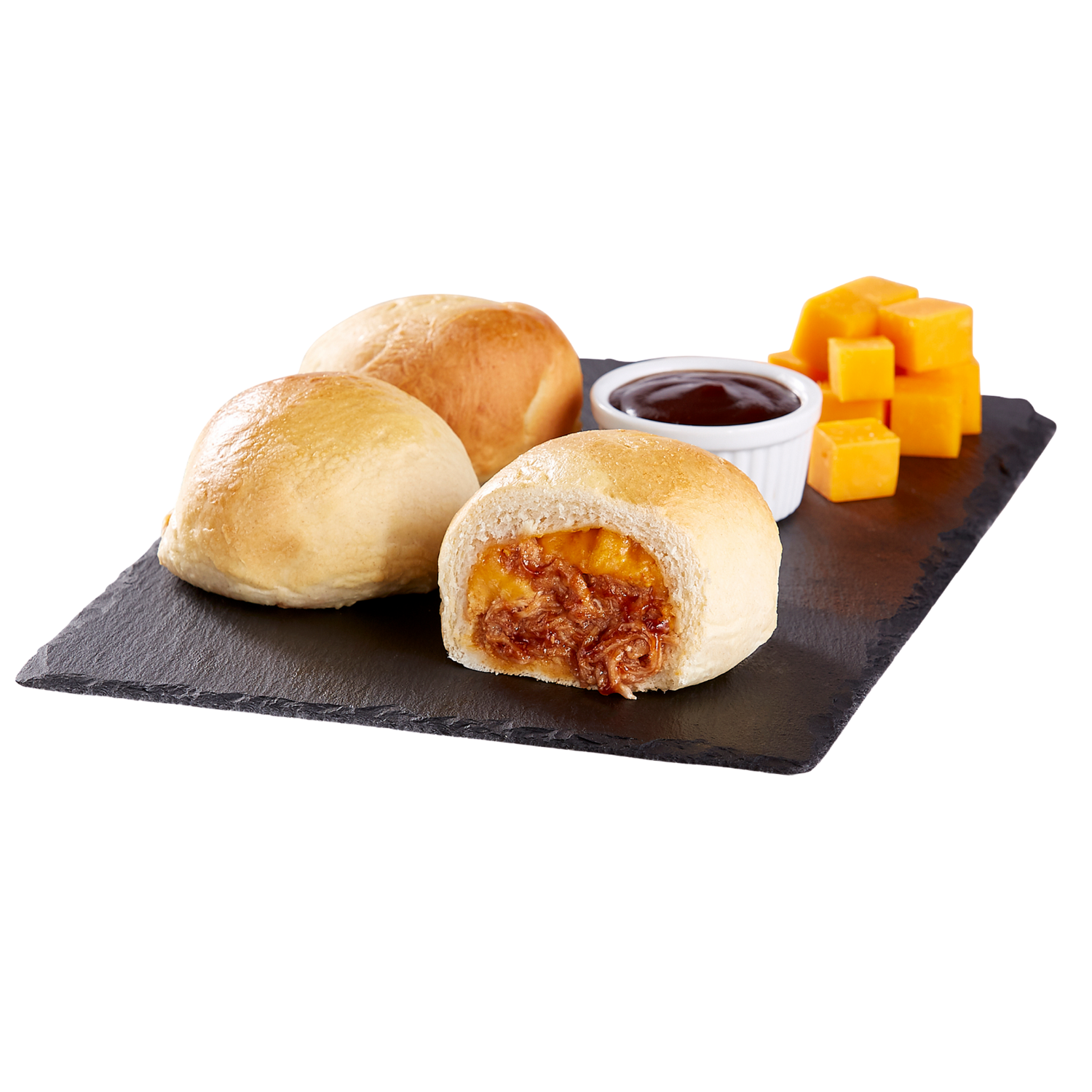 Smoked chicken and cheese kolache